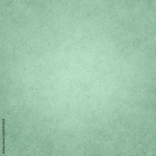 Vintage paper texture. Green grunge abstract background