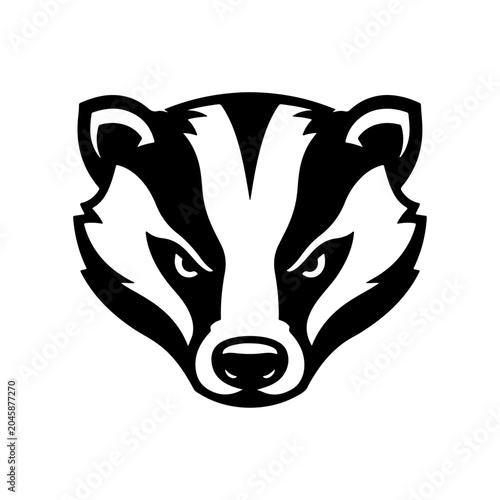 Fotografie Tenacious Badger Mascot Design for Action-Ready Gaming Teams