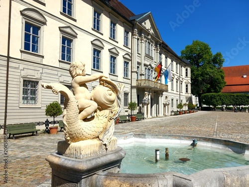 Eichstätt, ehemalige Fürstbischöfliche Residenz, Brunnen