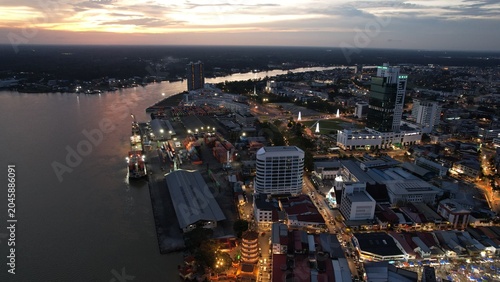 Sibu, Malaysia – May 28, 2026: The Landmark Buildings and Tourist Attractions of Sibu