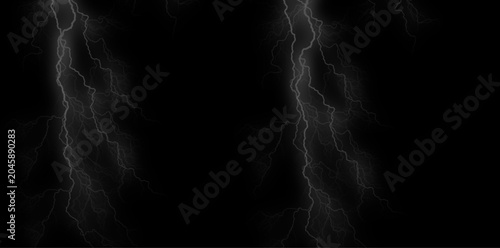 Lightning storm background with electric flashes, dark and dramatic