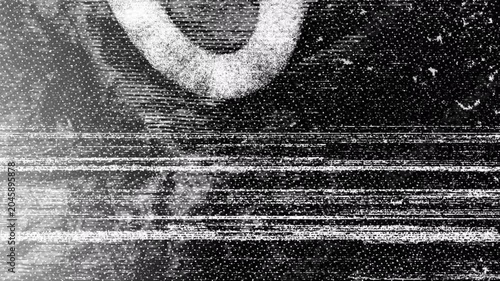 Urban grunge halftone graffiti texture featuring distressed spray patterns