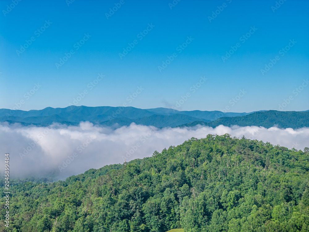 Obraz premium blue ridge mountains