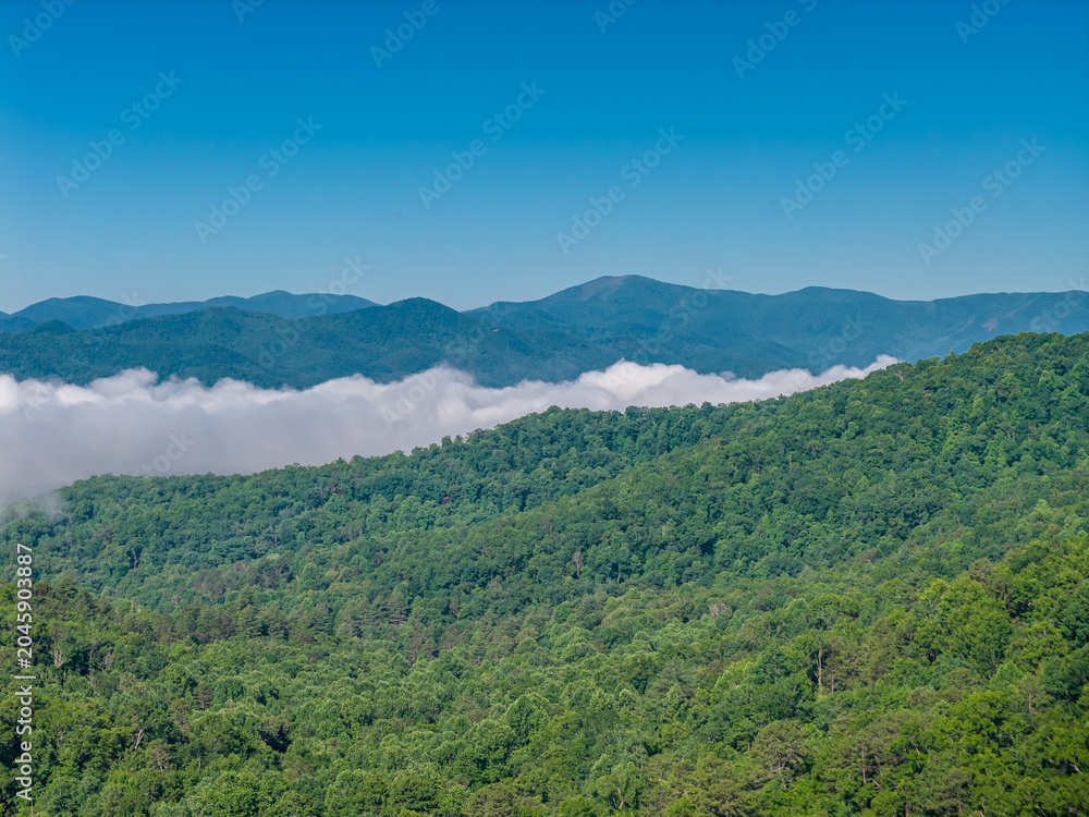 Obraz premium blue ridge mountains