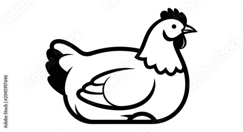 hen and rooster