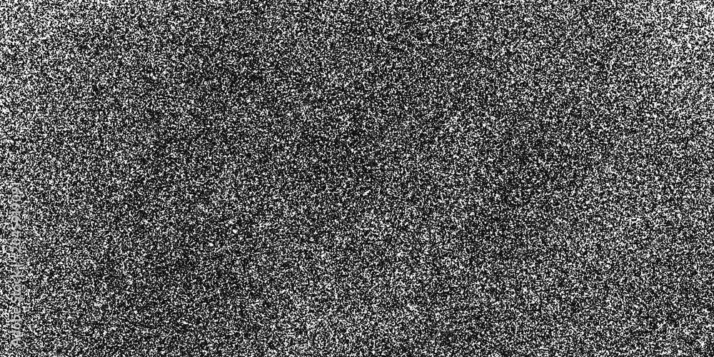 Fototapeta premium Black and White Noise Texture – Grainy Abstract TV Static Distressed Background Backdrop