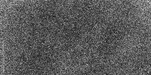 Black and White Noise Texture – Grainy Abstract TV Static Distressed Background Backdrop