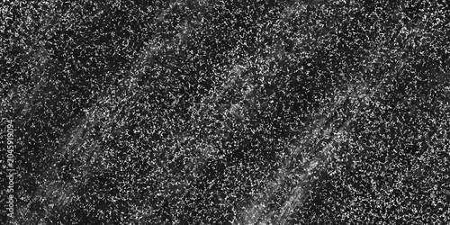 Black Cosmic Starry Background – Abstract Night Sky Chalk Noise Texture Backdrop