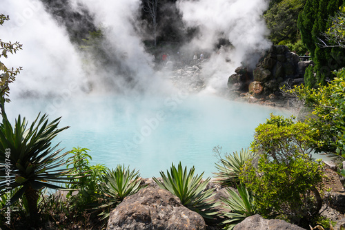 Billede på lærred Umi Jigoku, Beppu Onsen, Oita, Japan