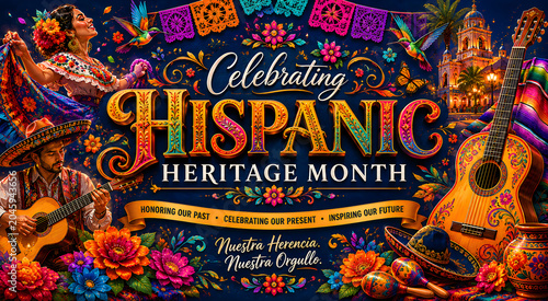 Hispanic Heritage Celebration Background