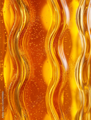 Amber Glass Texture Vertical Background