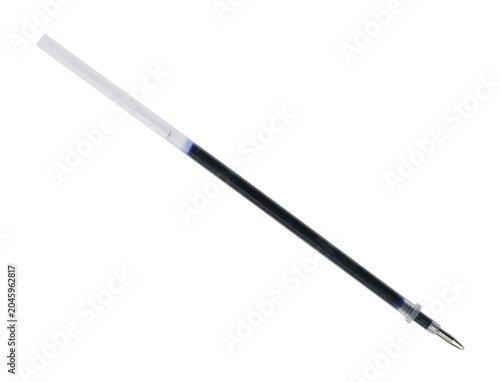 Fotografi Ballpoint pen refill isolated on a transparent background