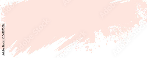 Pastel pink abstract paint brush stroke
