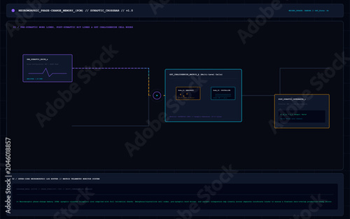Futuristic HUD dashboard interface, dark blue digital UI screen with data visualization charts, high-tech cybersecurity control panel vector