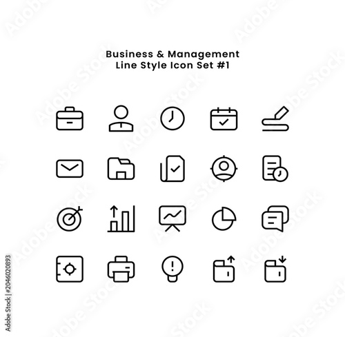 web icons set