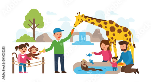 Photography Zoo Visit: Feeding Animals, Family Fun and Wildlife Encounters