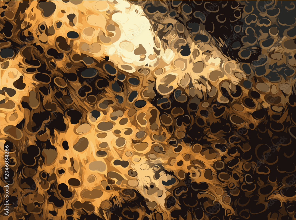 Obraz premium abstract animal skin pattern vector