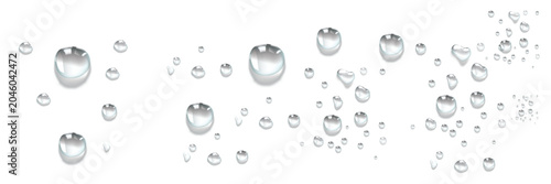 Photos Vector water drops