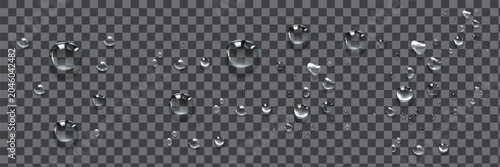 Photos Vector water drops
