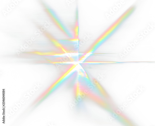 Slika na platnu A cluster of colors, bright rays of the spectrum