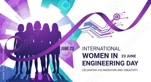 Women in engineering celebration illustration june 23