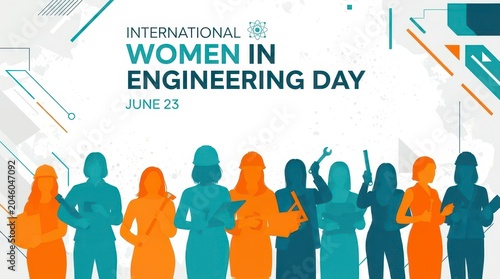 Women celebrating international women in engineering day