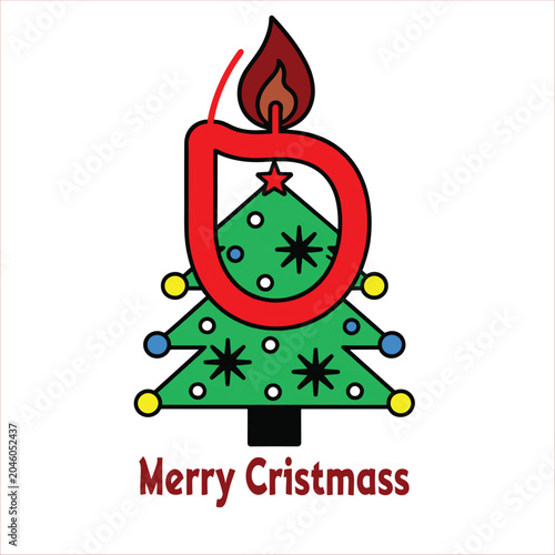 Happy Merry Christmas Typography T Shirt Design with Festive Holiday Elements
