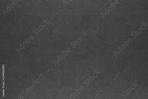 Tableau sur toile Black Leather Texture Background Closeup: Seamless Grain Surface for Luxury Upho
