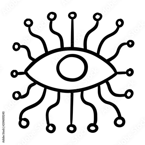 Computer vision system that interprets and analyzes visual information.