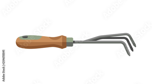 Принти на полотні Three prong garden fork tool.