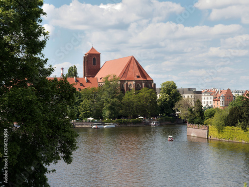 Old church in Wroclaw, Poland
