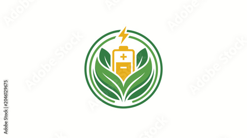 Canvastavla Eco Friendly Green Energy Logo Design.