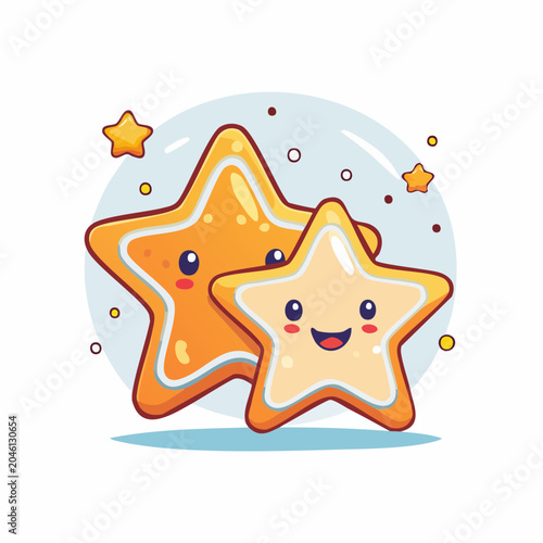 Cute Cartoon Stars