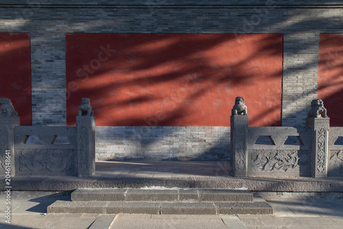 Bild auf Leinwand Confucius Temple of Datong city, China
