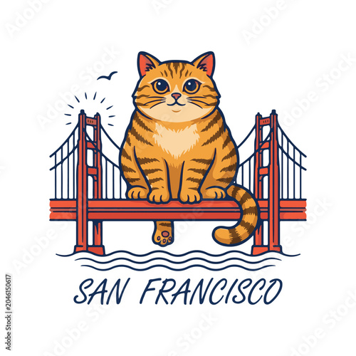 Cat Over the Bay