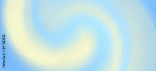 Beautiful Flowing Summer Color Abstract Background. Sky blue and cream gradient mesh background. Refreshing abstraction artwork.
