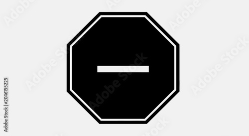 Photos Stop sign traffic symbol icon.