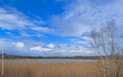 One of the amazing areas of water at Ashtons and Neumans Flashes, Northwich, Cheshire, UK