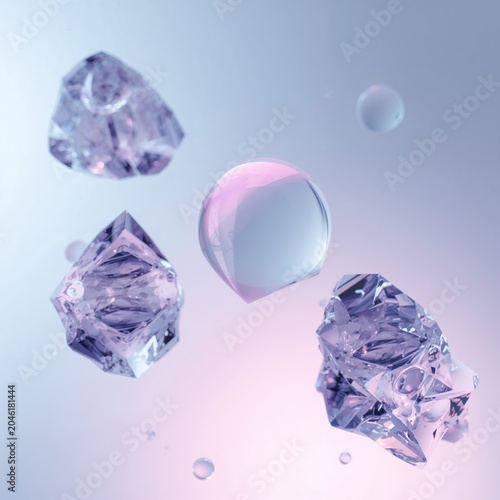 diamond on white background