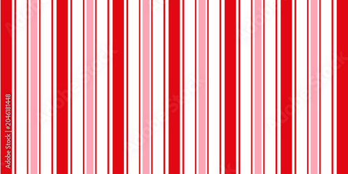 Candy cane Christmas background, peppermint diagonal stripes print seamless pattern