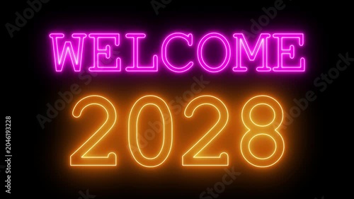 Neon text 