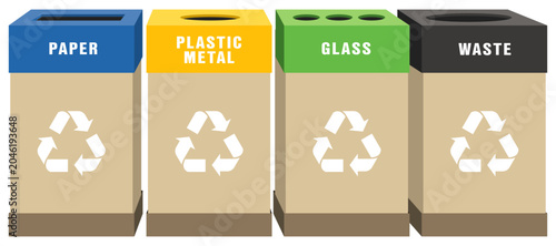 Containers bas tri selectif entreprises 4