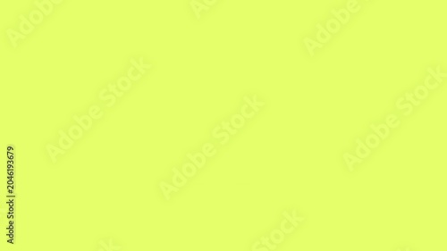 Information Technology Support Symbol with Monitor and Gear animation with Medium Yellow color background