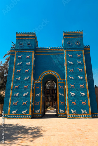 Explore the Ishtar Gate in Babylon Iraq showcasing ancient architectural marvels