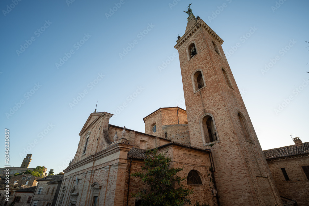 Fototapeta premium Ripatransone, Marche. The co-cathedral of SS. Gregorio Magno and Margherita 2026
