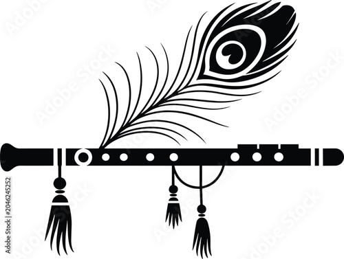 Black and white zebra head silhouette with three people below