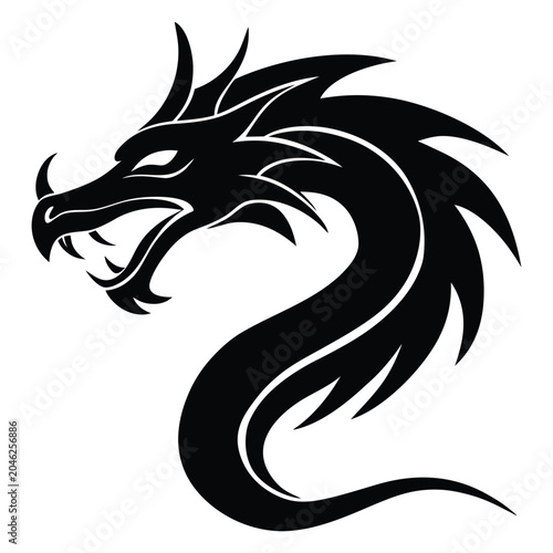 black dragon tattoo