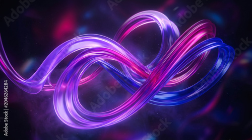 Abstract futuristic backgrounds featuring flowing fluid waves, glossy ribbons, and elegant 3D forms in vibrant neon and minimalist styles, perfect for technology, AI, branding, and creative design pro