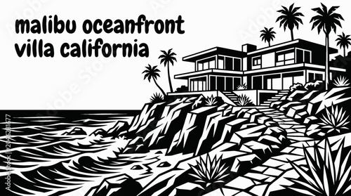 Φωτογραφία malibu oceanfront american villa luxury residence architecture estate residentia