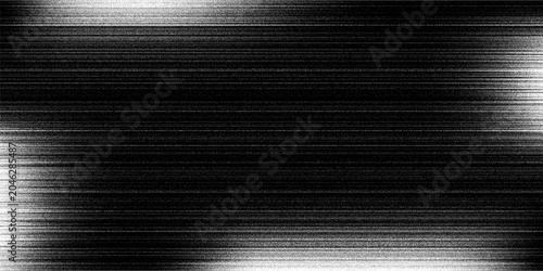Vector black and white halftone gradient banner, texture template made of lines, grunge graphic backdrop, texture vector background template.